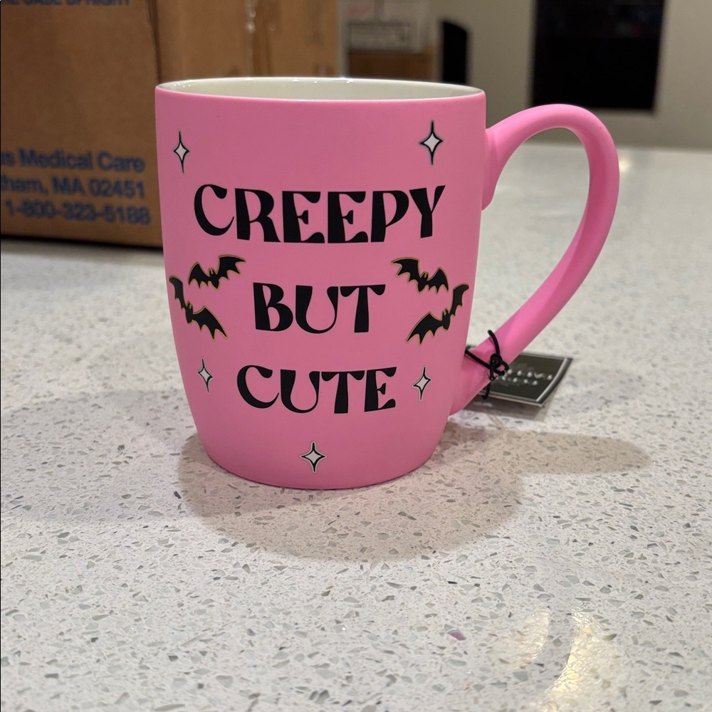 Only Pink Cobwebs & Cauldrons Mug